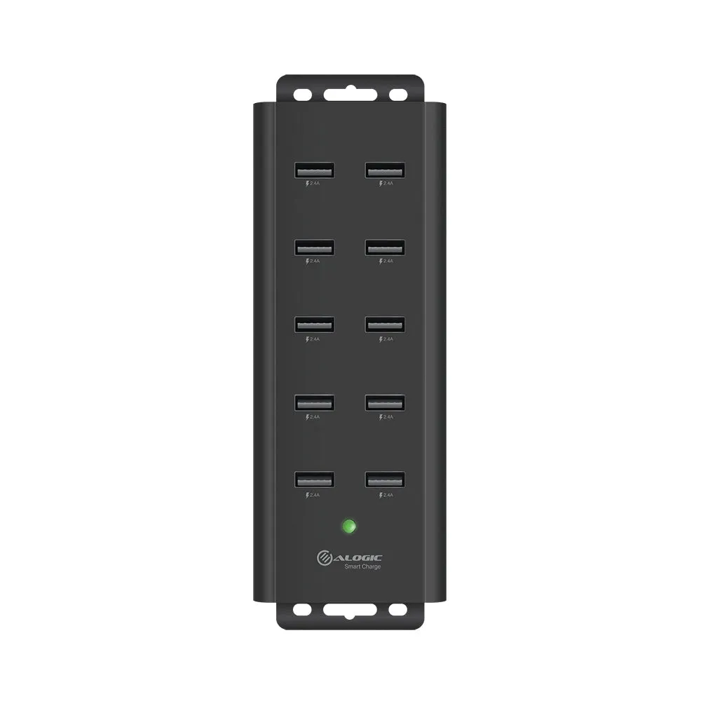 10 Port USB Charger with Smart Charge - Prime Series