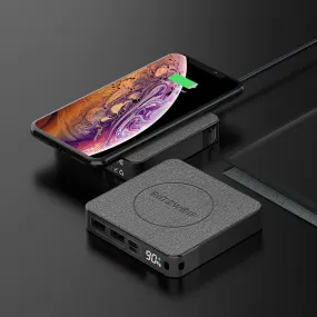 10000mAh Power Bank with Wireless Charger - QC3.0 & PD3.0 for Smart Phones