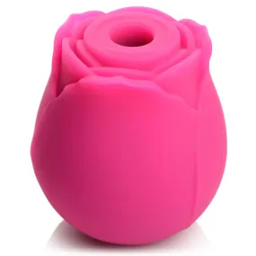 10X Rose Silicone Clitoral Stimulator