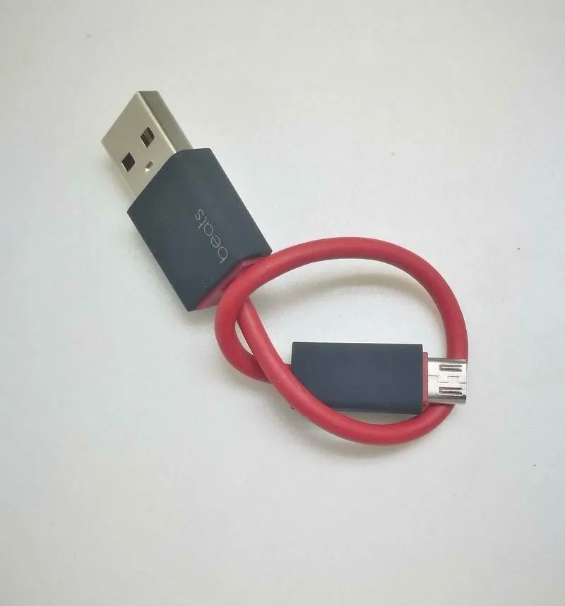 17cm 6" Short Micro USB Charge Cable For SOLO Bluetooth Wireless  Headphones