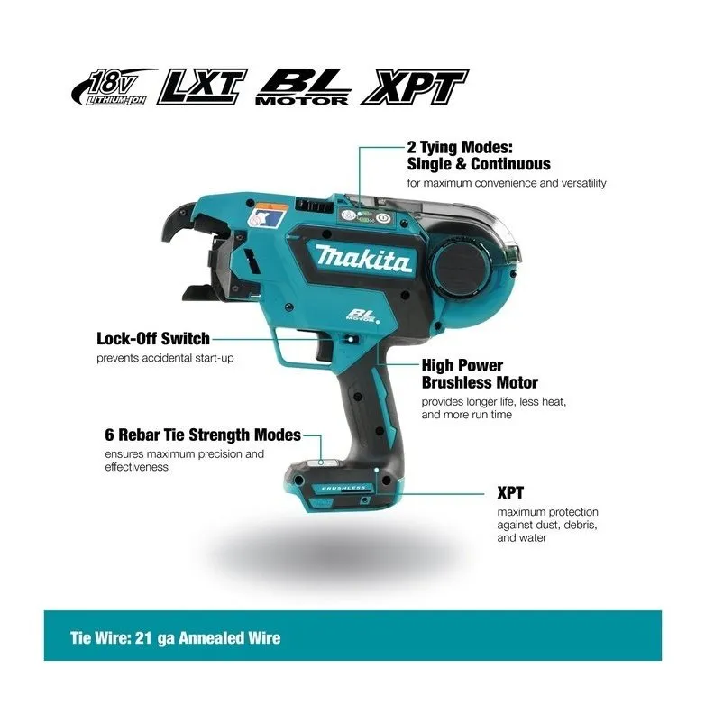 18V LXT Brushless Cordless Rebar Tying Tool w/XPT (Tool Only)