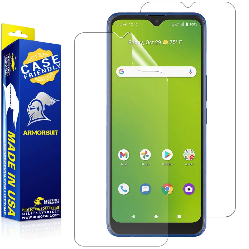 [2 Pack] Cricket Dream 5G [6.8 inch] (2021) Case friendly Matte Screen Protector