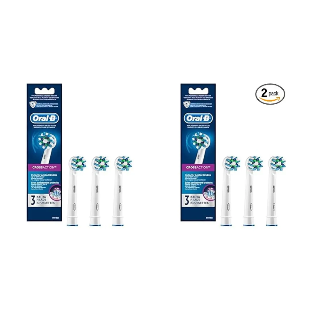 2-Pack Oral-B Cross Action Electric Toothbrush