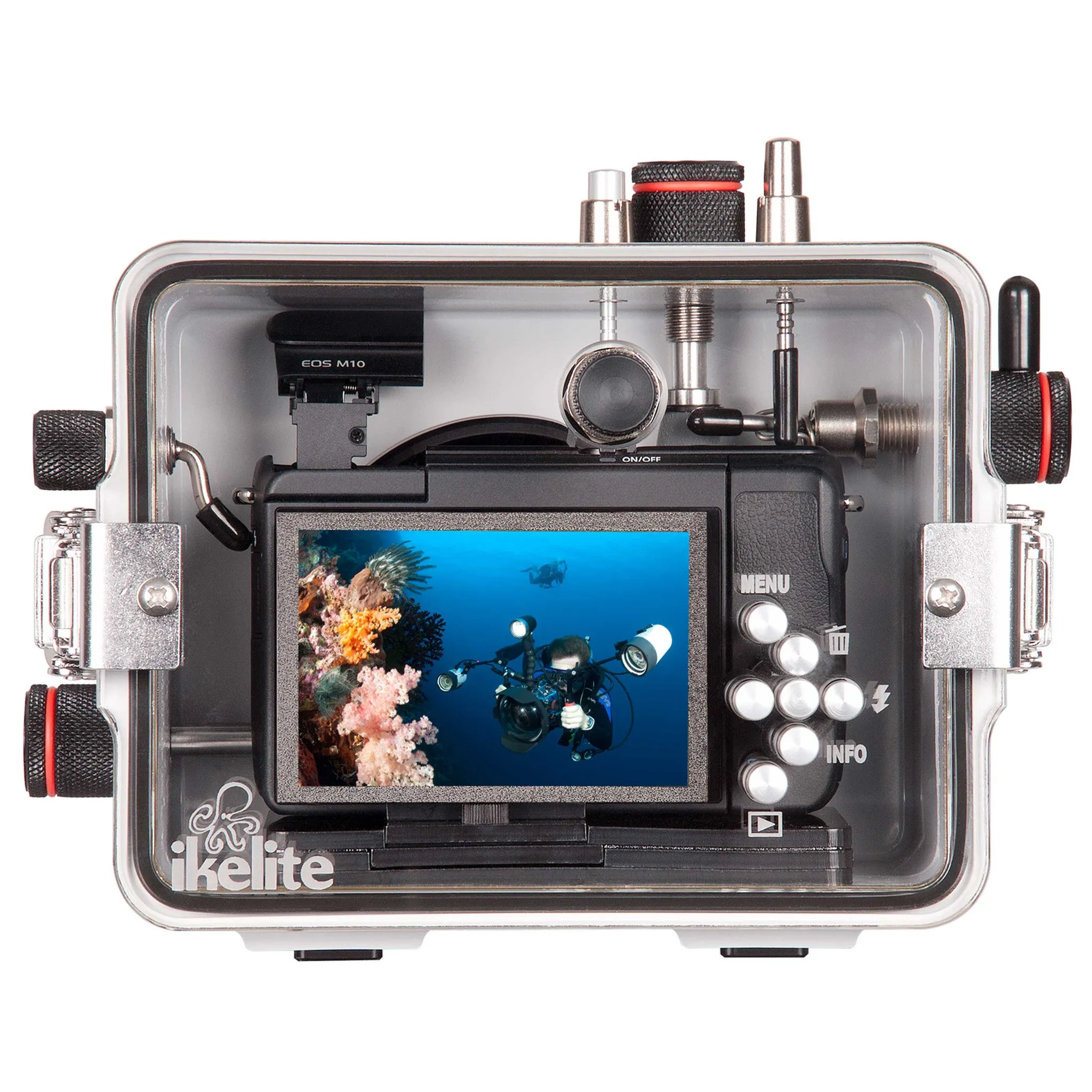 200DLM/A Underwater Housing for Canon EOS M10 Mirrorless Cameras