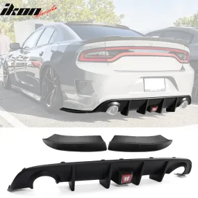 2015-2023 Charger SRT Rear Bumper Lip PP 3RD LED Brake Lamp