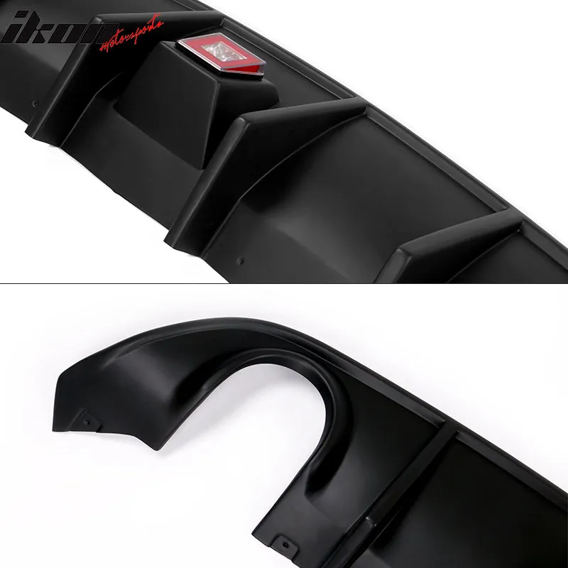 2015-2023 Charger SRT Rear Bumper Lip PP 3RD LED Brake Lamp