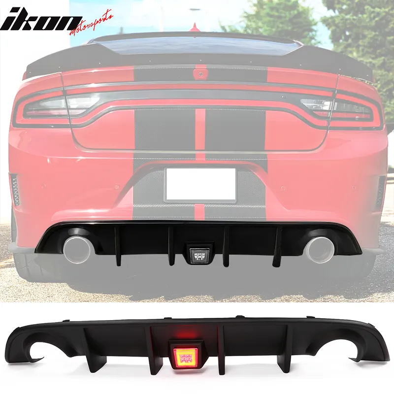 2015-2023 Charger SRT Rear Bumper Lip PP 3RD LED Brake Lamp