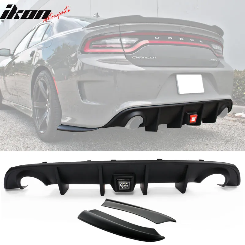 2015-2023 Charger SRT Rear Bumper Lip PP 3RD LED Brake Lamp