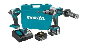 2021 Makita 18V LXT® Lithium-Ion Brushless Cordless 2-Pc. Combo Kit (4.0Ah) (XT267M)