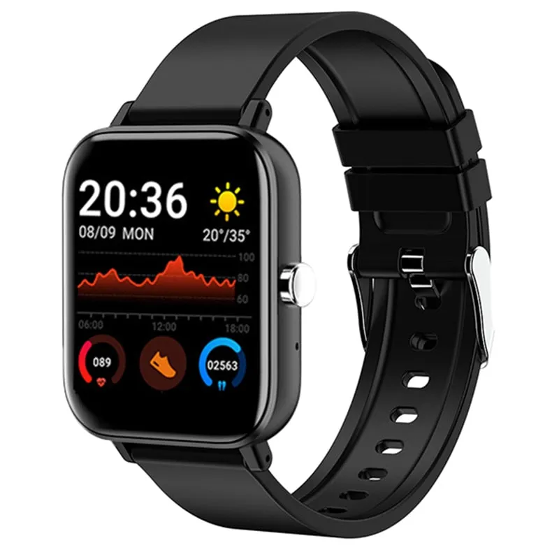 2022 New Smart Watch Women Men Full Touch Dial Call Fitness Tracker IP67 Waterproof Bluetooth Answer Call Smartwatch Woman Box