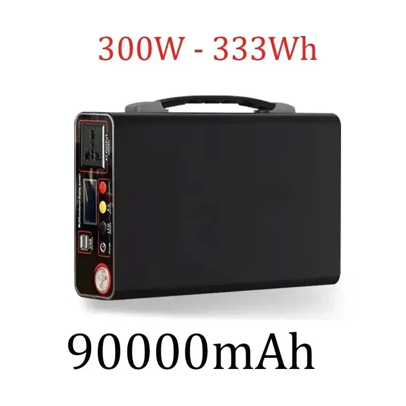 220V Korean Style Power Bank 300W External Power Bank 90Ah Home Outdoor Camping Lifepo4 Power Supply System Notebook Wholesale