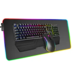 3-in-1 Mechanical Keyboard and Mouse Combo Set