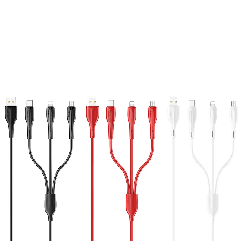 3-in-1 USB Cable 1.2 Metres - Go Anywhere - Charge Anything