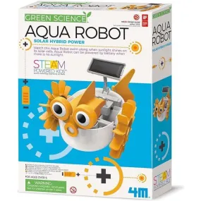 4M - GREEN SCIENCE - AQUA ROBOT SOLAR HYBIRD POWER