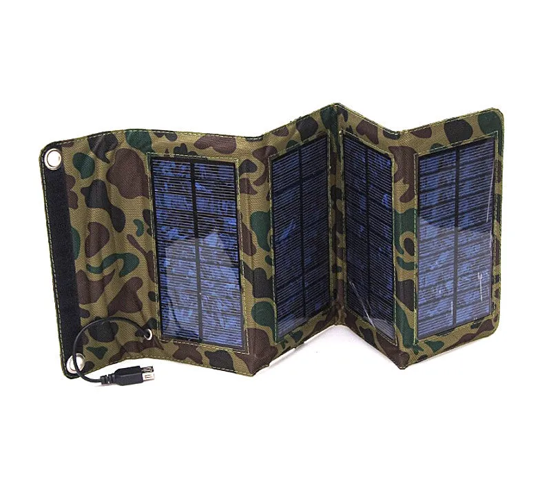 5V 7W Portable Folding Solar Panel