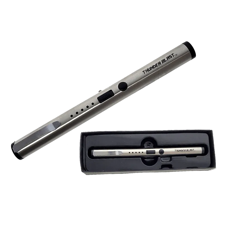 6" Silver Pen Stun Gun