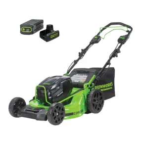 82V 21" Brushless Push Mower with (1) 5Ah Battery and Dual Port Charger