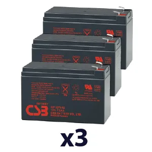 AEG Protect C 1000 UPS Batteries GP1272F2X3-C1000