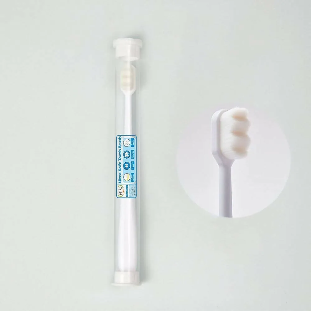 AHC Baby Ultra Soft Toothbrush With Micro Nano Bristles With Tongue Cleaner