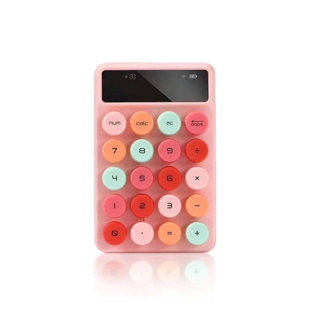 Alcatroz JellyBean Num A3 Bluetooth Number Pad | 2.4G Wireless | Free Rechargeable Battery