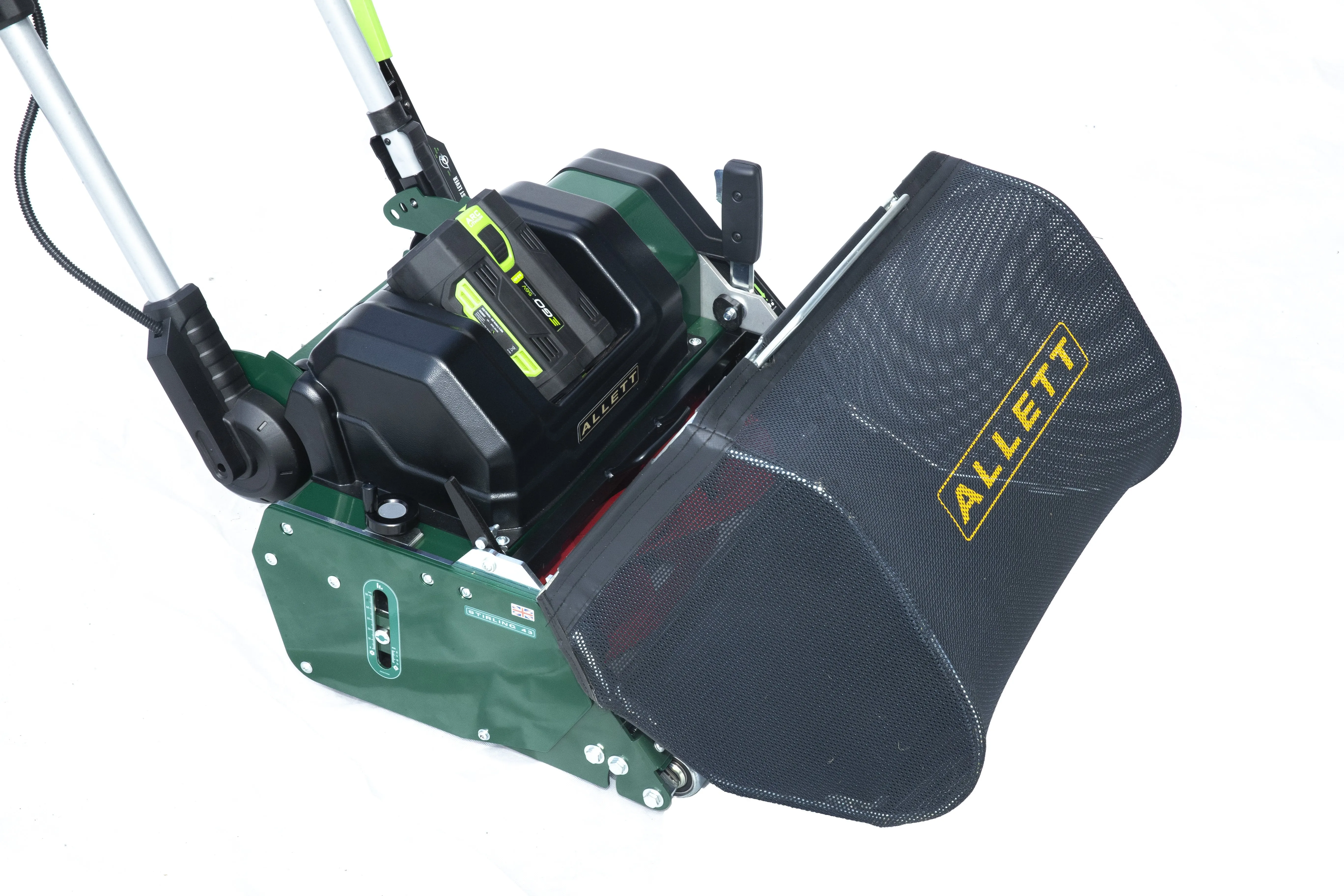 Allett Stirling 56v EGO Battery Powered Quick Change Cartridge System Reel Mower