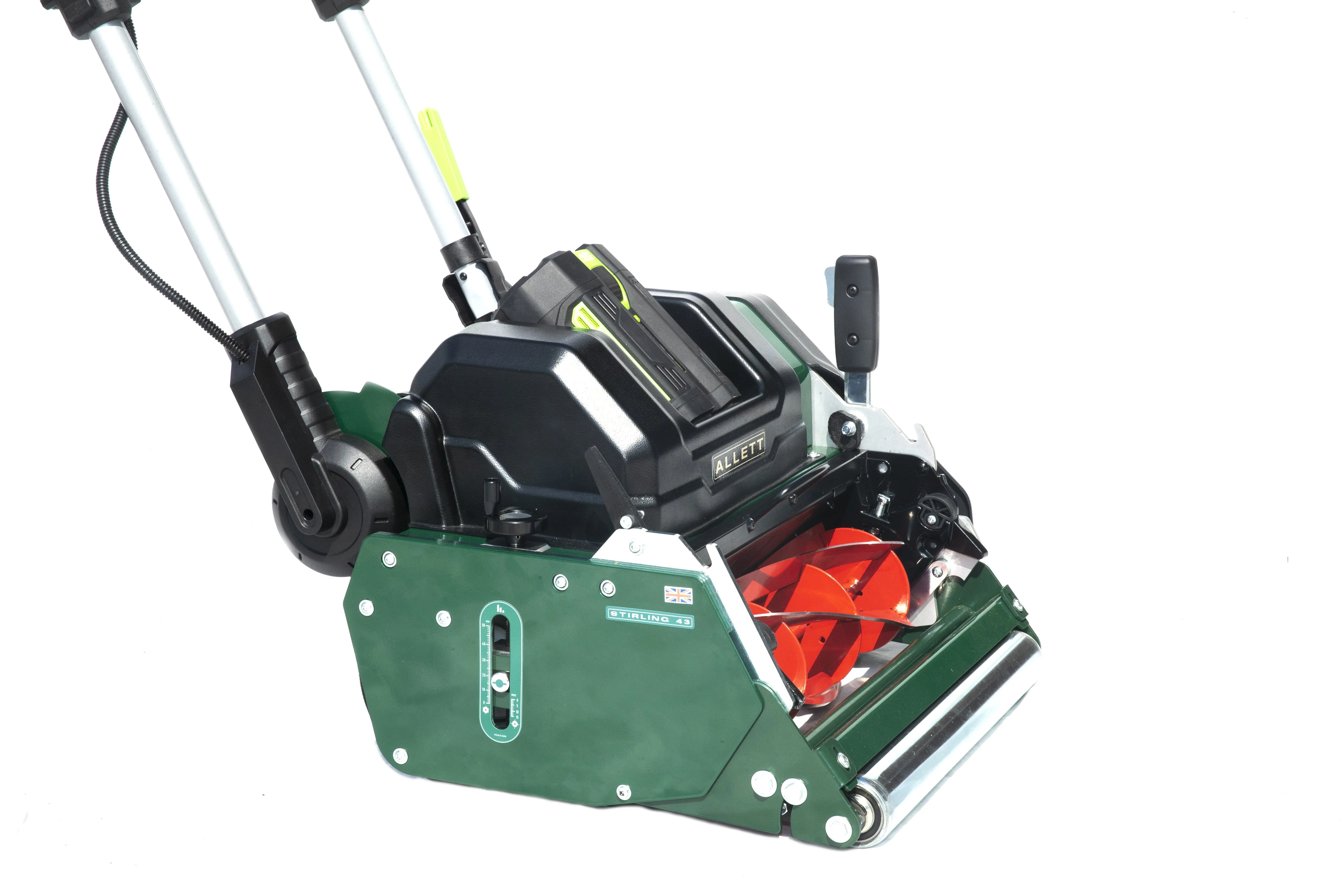 Allett Stirling 56v EGO Battery Powered Quick Change Cartridge System Reel Mower