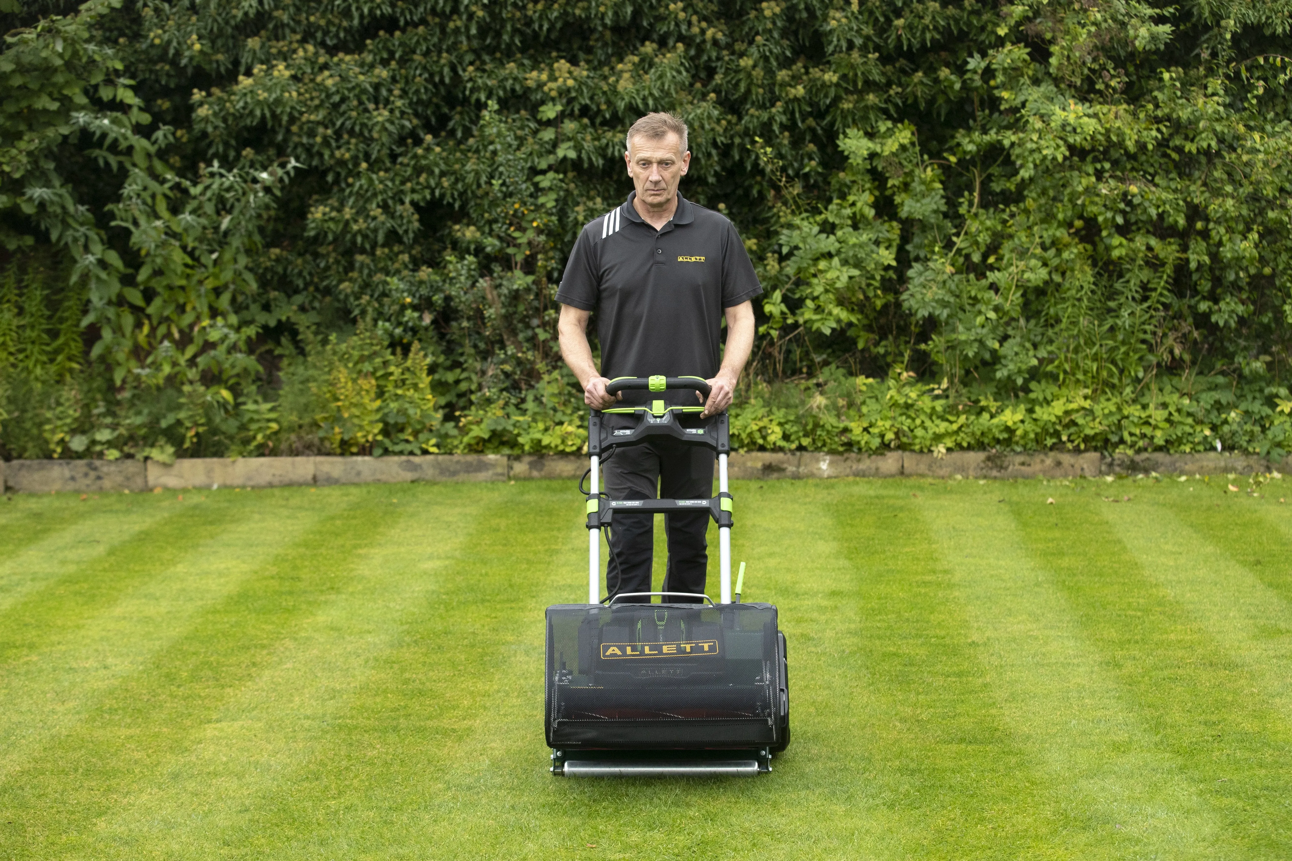 Allett Stirling 56v EGO Battery Powered Quick Change Cartridge System Reel Mower