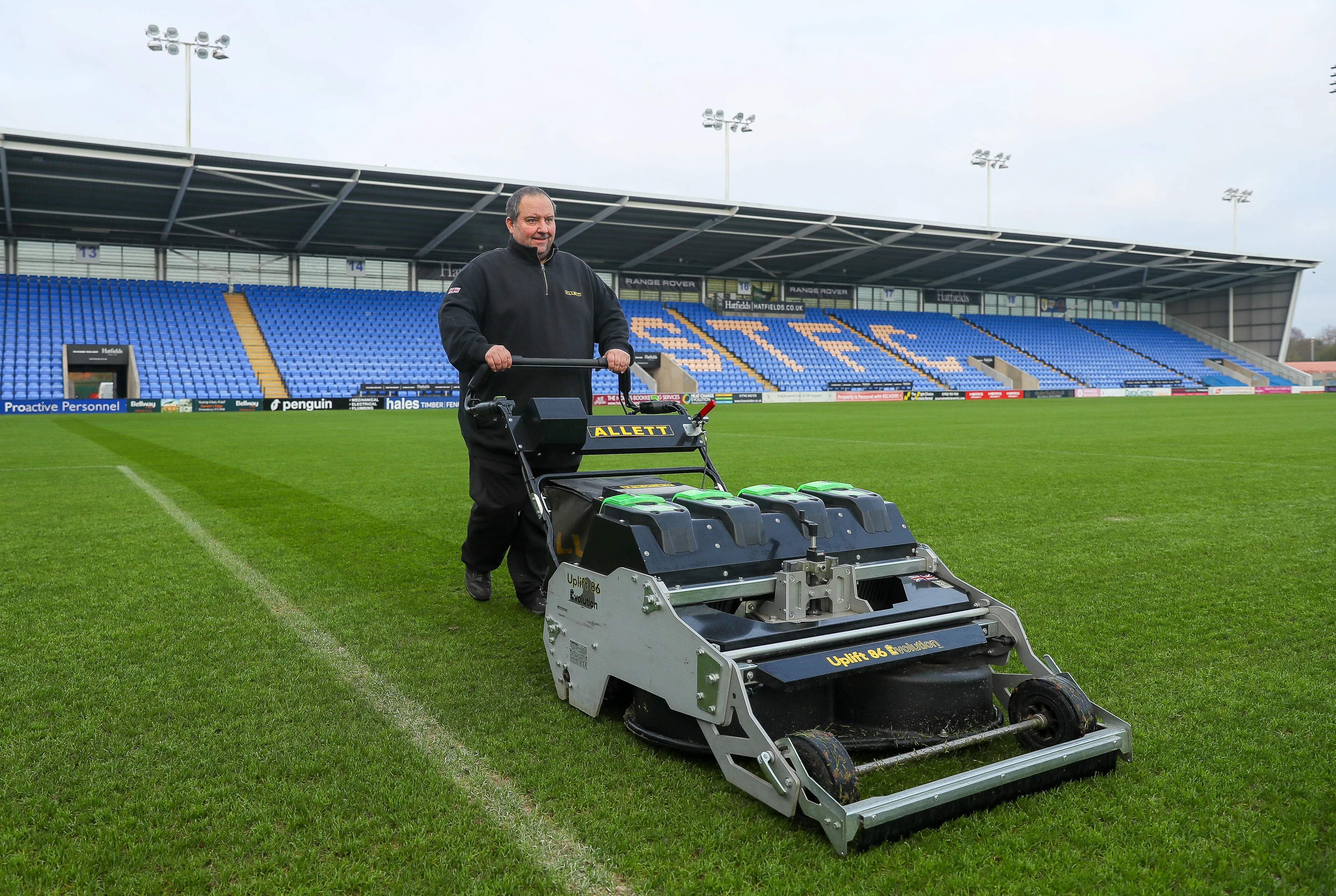 Allett Uplift 86E(UP86E/2) Evolution Stadium Rotary Mower