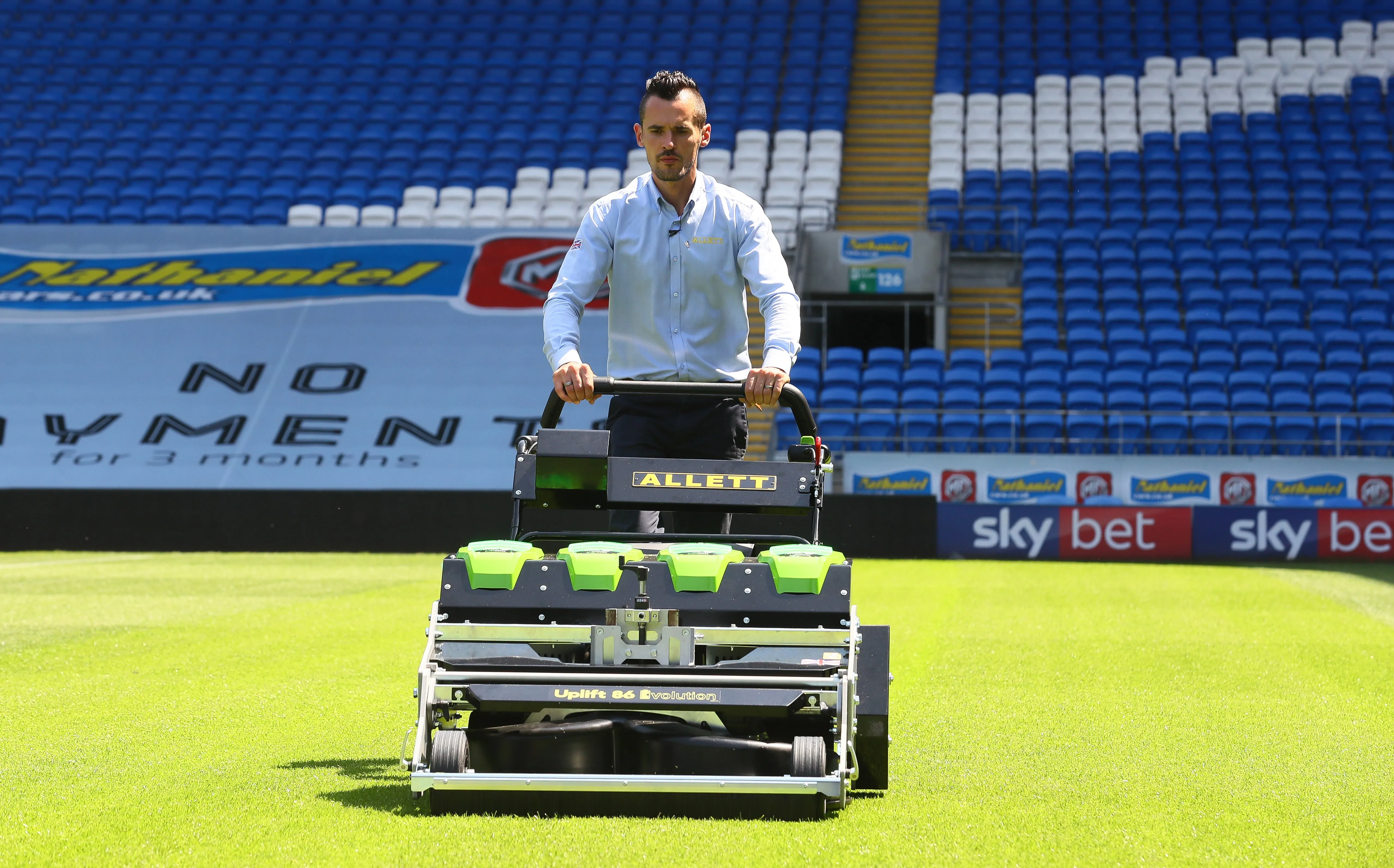 Allett Uplift 86E(UP86E/2) Evolution Stadium Rotary Mower