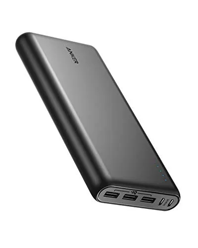 Anker Power Bank, 26,800 mAh External Battery with Dual Input Port and Double-Speed Recharging, 3 USB Ports for iPhone 15/15 Plus/15 Pro/15 Pro Max, iPad, Samsung, Android and Other Devices