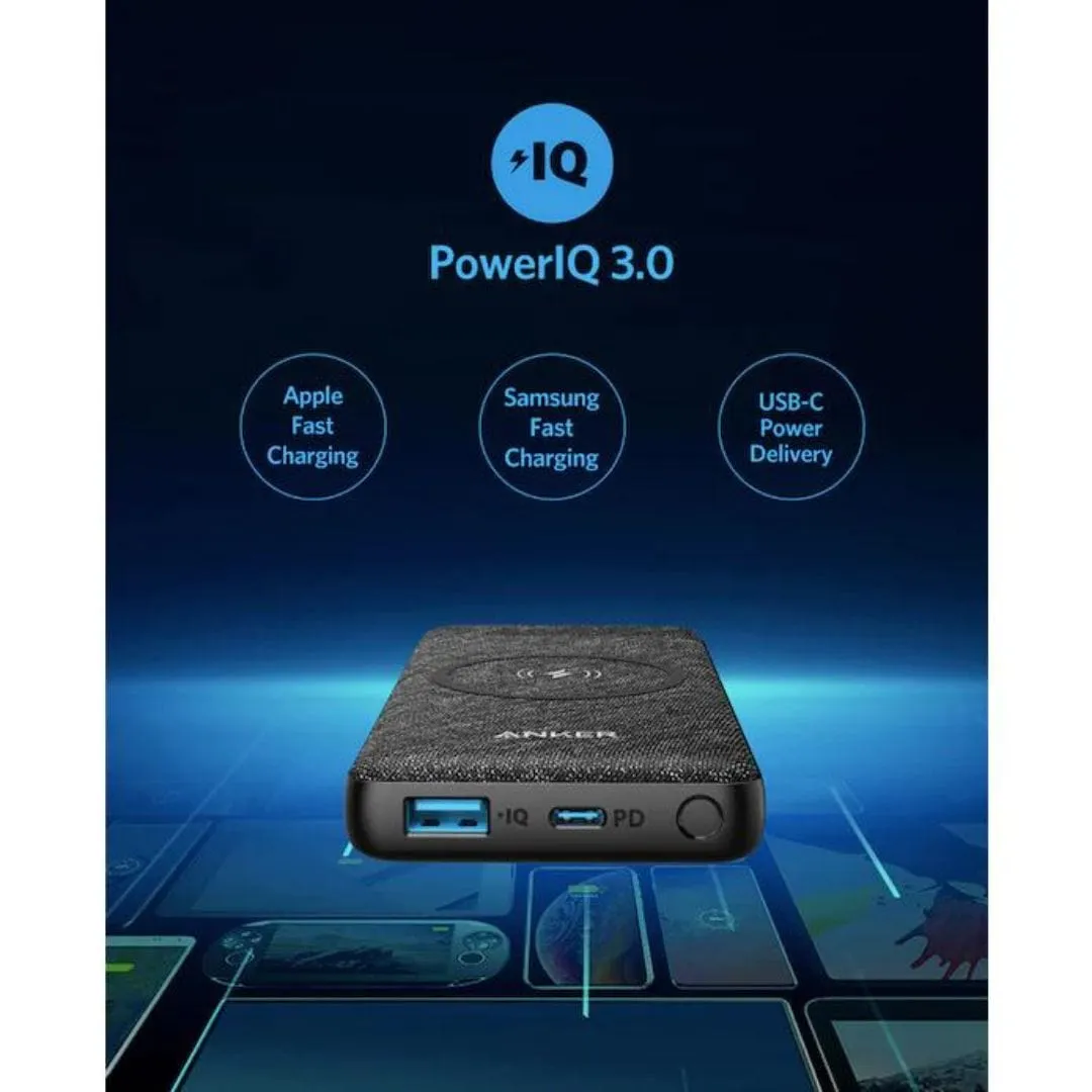 ANKER PowerCore III Sense 10,000 mAh Wireless Portable Charger - A1617