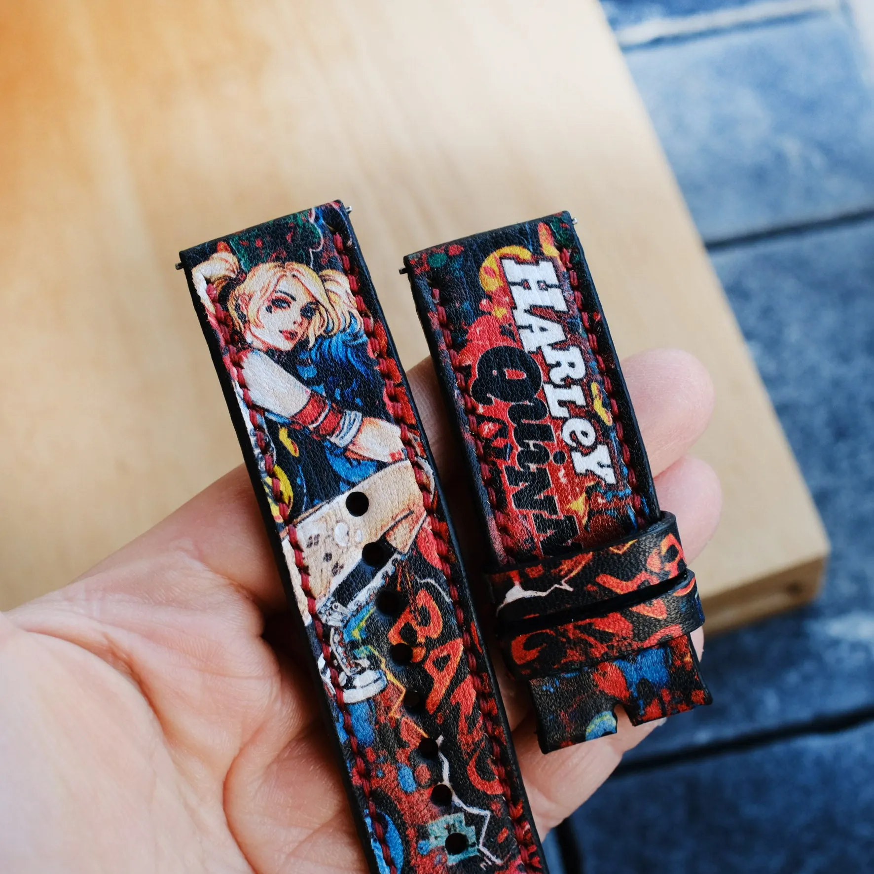 Apple Watch Harley Quinn Strap