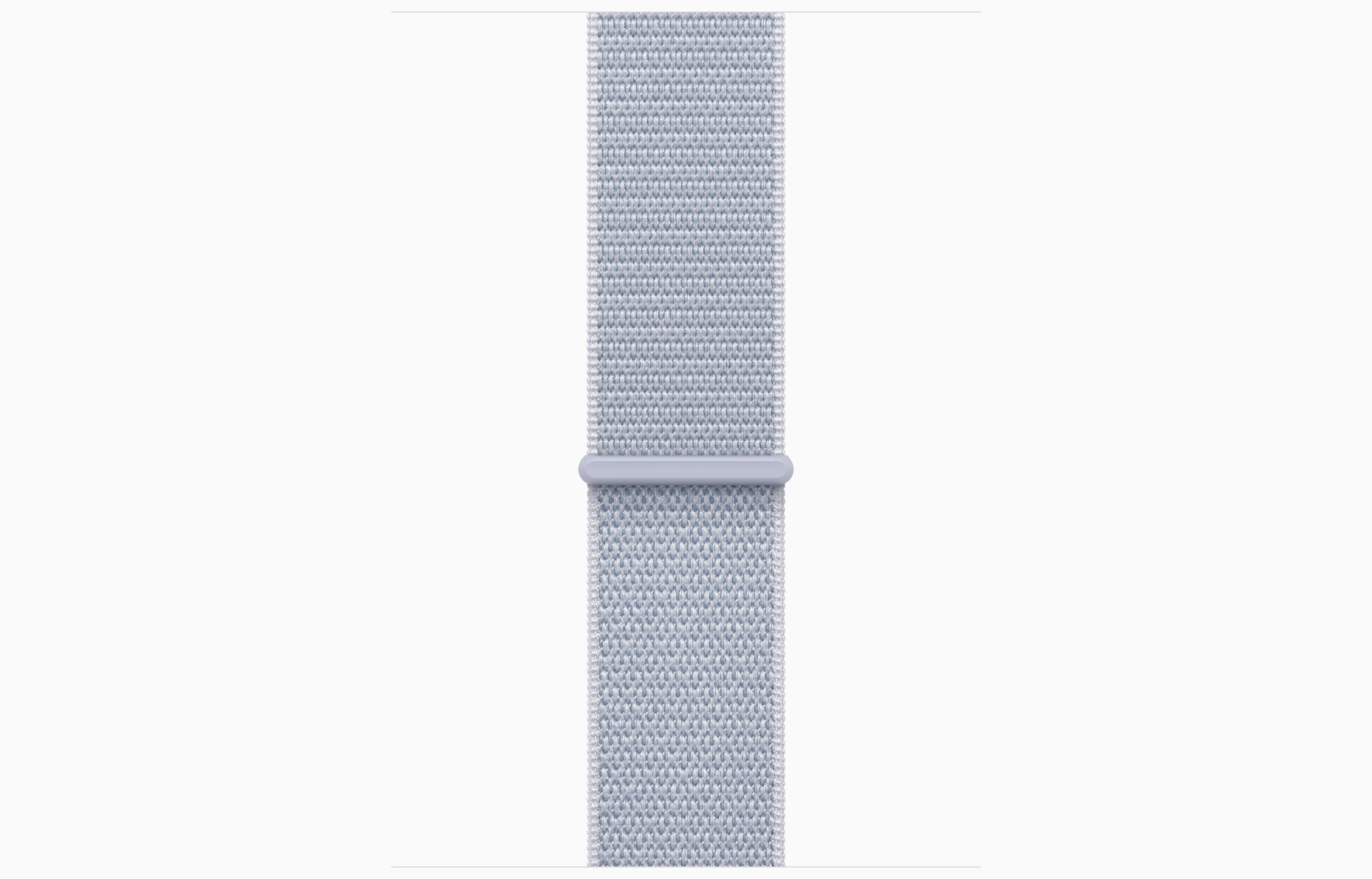 Apple Watch Series 10 GPS 46Mm Silver Aluminium Case, Blue Cloud Sport Loop