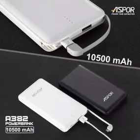 Aspor Power Bank 10500 mAh - A382