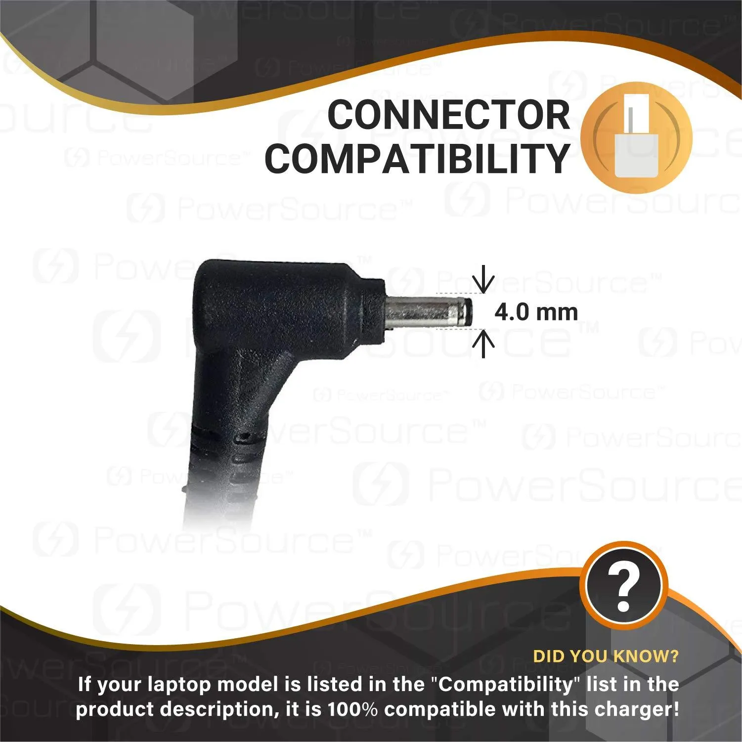 Asus 65W 45W 33W UL Listed Laptop Power Supply Adapter