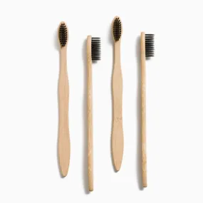 Bamboo Charcoal-Infused Toothbrushes: Sustainable Smiles, One Brush at a Time