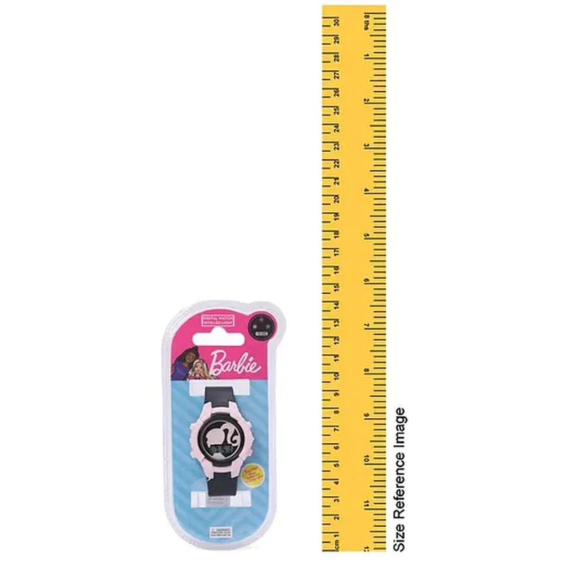 Barbie Kids Digital Watch With LED Light -2 Pink