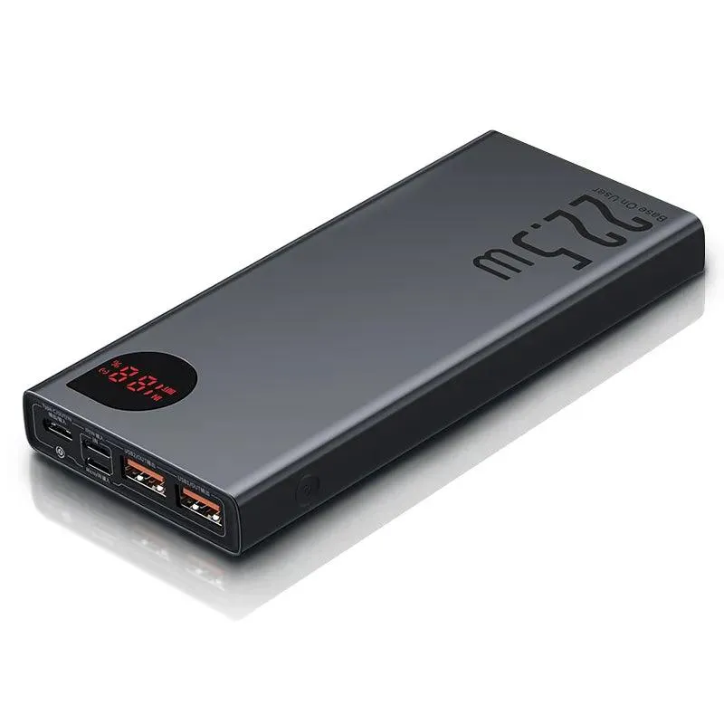 Baseus 10000mAh Power Bank with 22.5W Fast Charging for iPhone 15, Xiaomi, and More