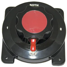 Battery Selector Switch - Heavy Duty - Black