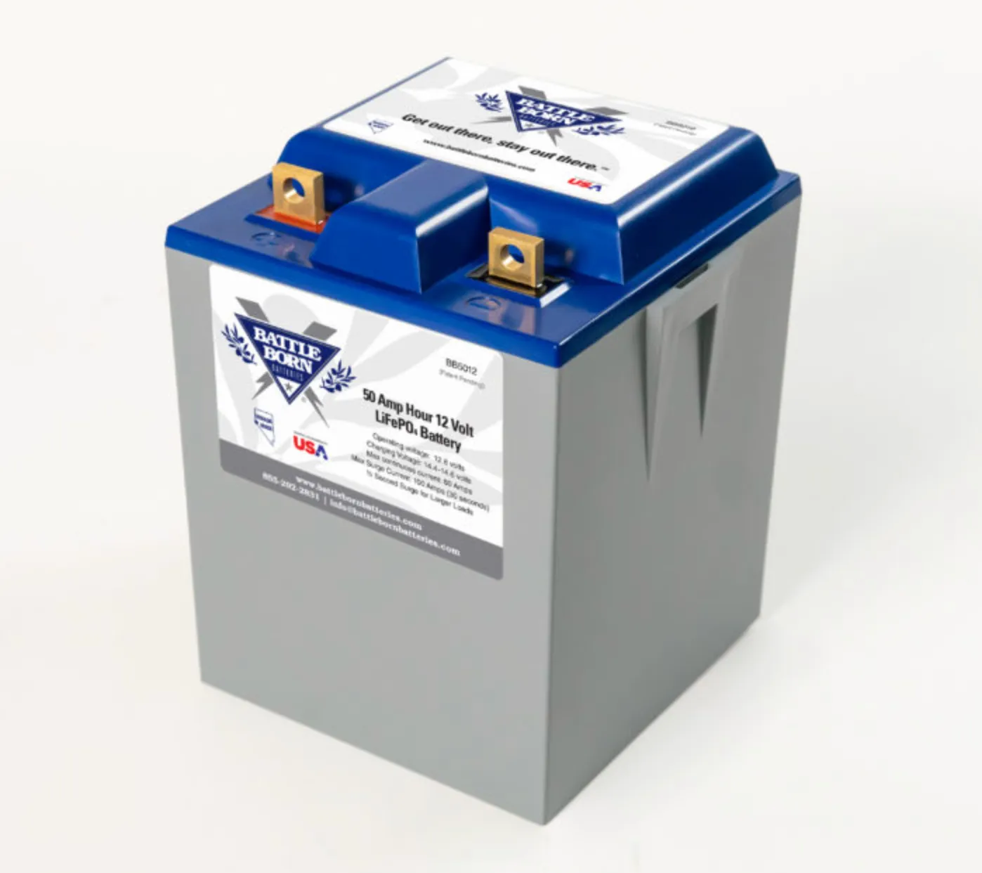 Battle Born 50Ah 12V LiFePO4 Deep Cycle Battery