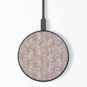 Beige Watercolor Reptile Wireless Charger