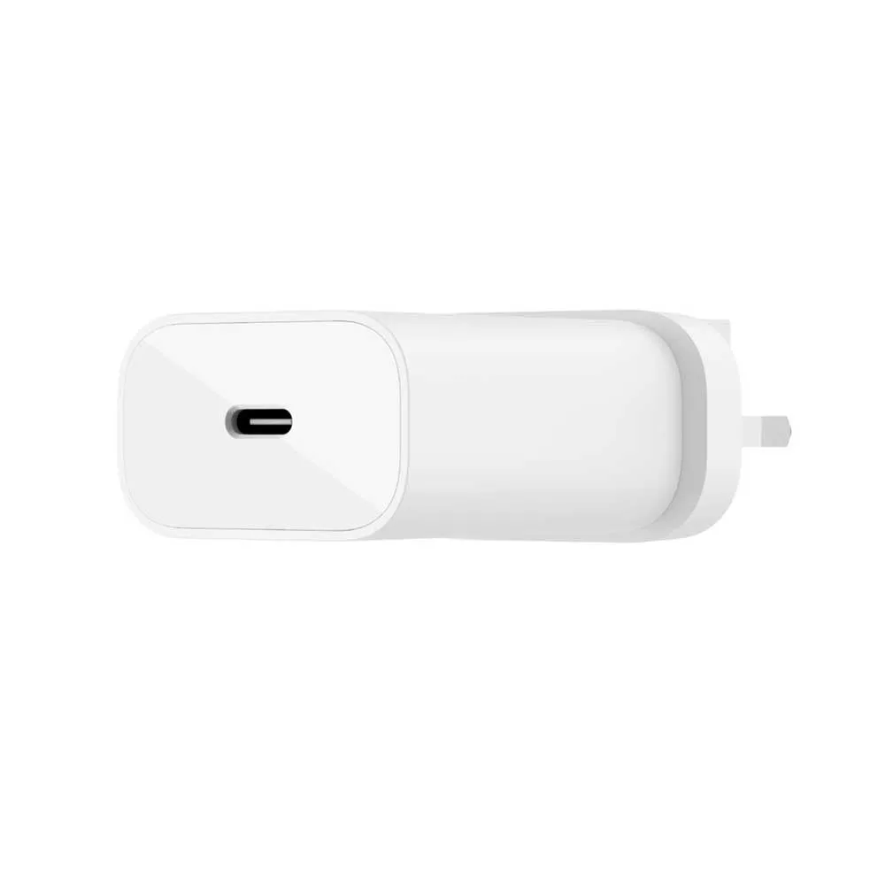 Belkin WCA004myWH BOOSTCHARGE USB-C PD 3.0 PPS Wall Charger 25W