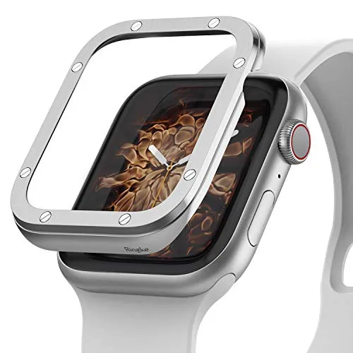 Bezel Styling for Apple Watch 44mm for Series 4 (2018) - AW4-43-Silver [Stainless Steel]