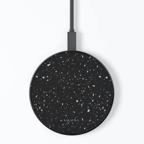 Black Terrazzo Wireless Charger