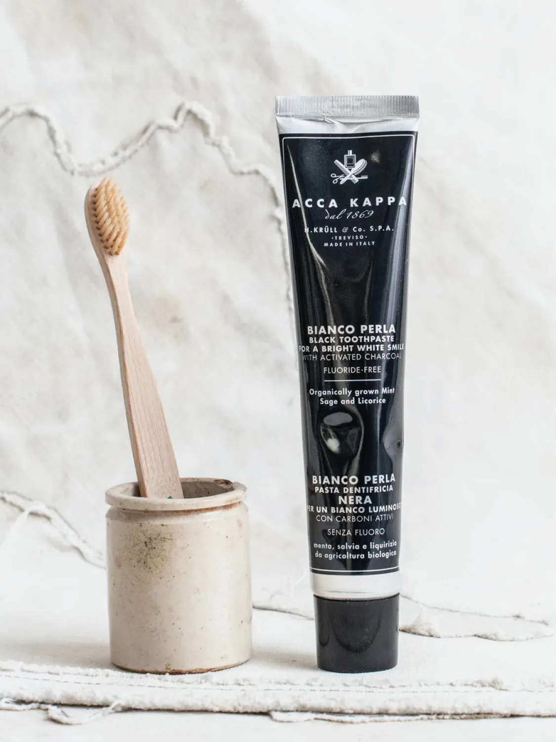 Black Toothpaste with Activated Charcoal