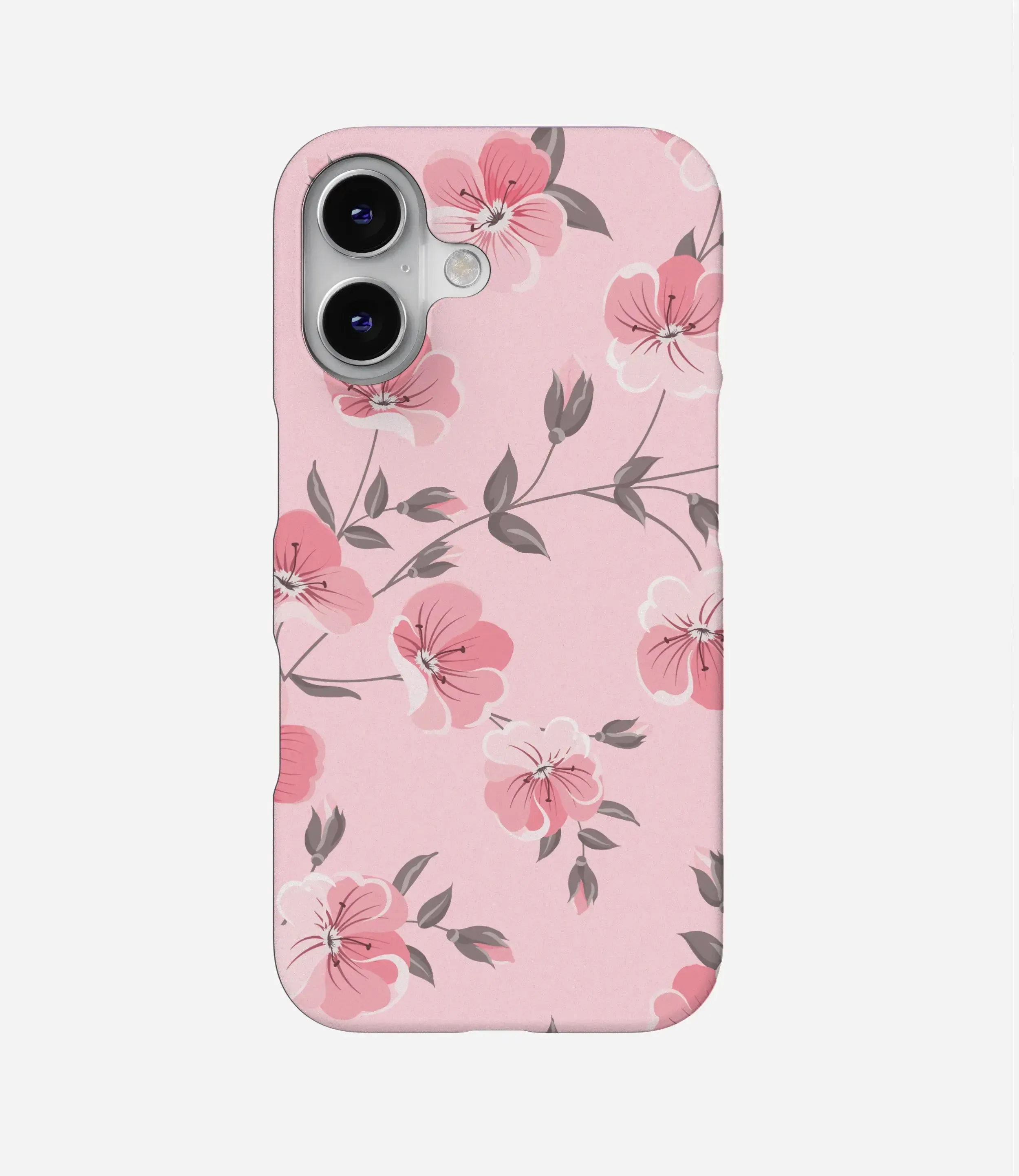 Blooming Pink Flower Case