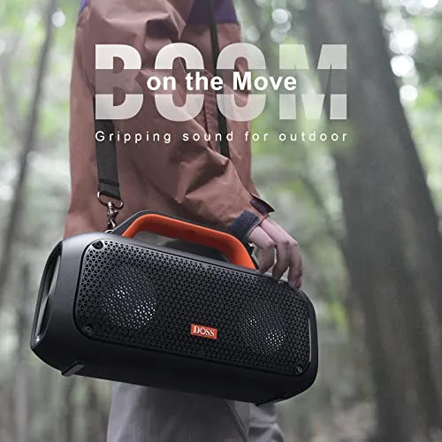 Bluetooth Speaker, DOSS Extreme Boom Outdoor Speaker with IPX6