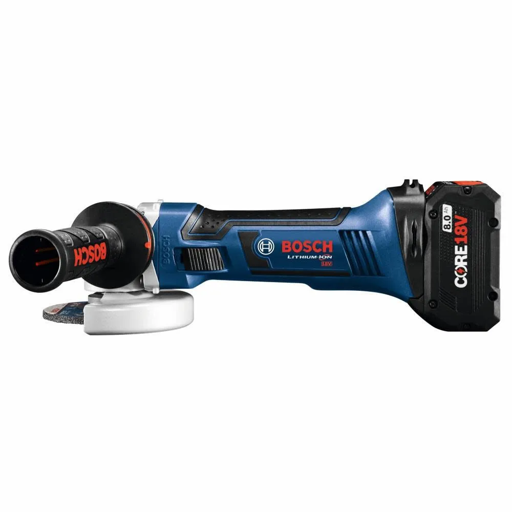 Bosch GWS18V-45B15 18V 4-1/2 In. Angle Grinder Kit with (1) CORE18V 4.0 Ah Compact Battery