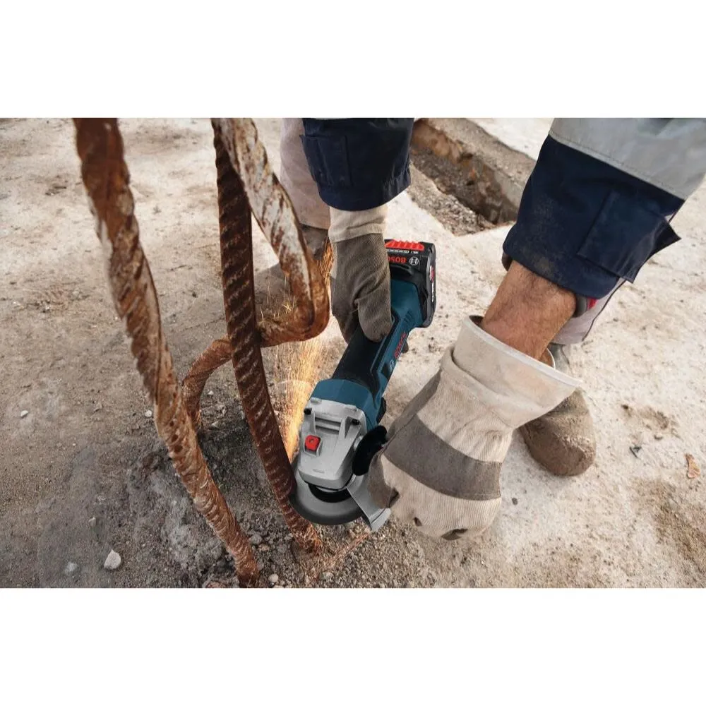 Bosch GWS18V-45B15 18V 4-1/2 In. Angle Grinder Kit with (1) CORE18V 4.0 Ah Compact Battery