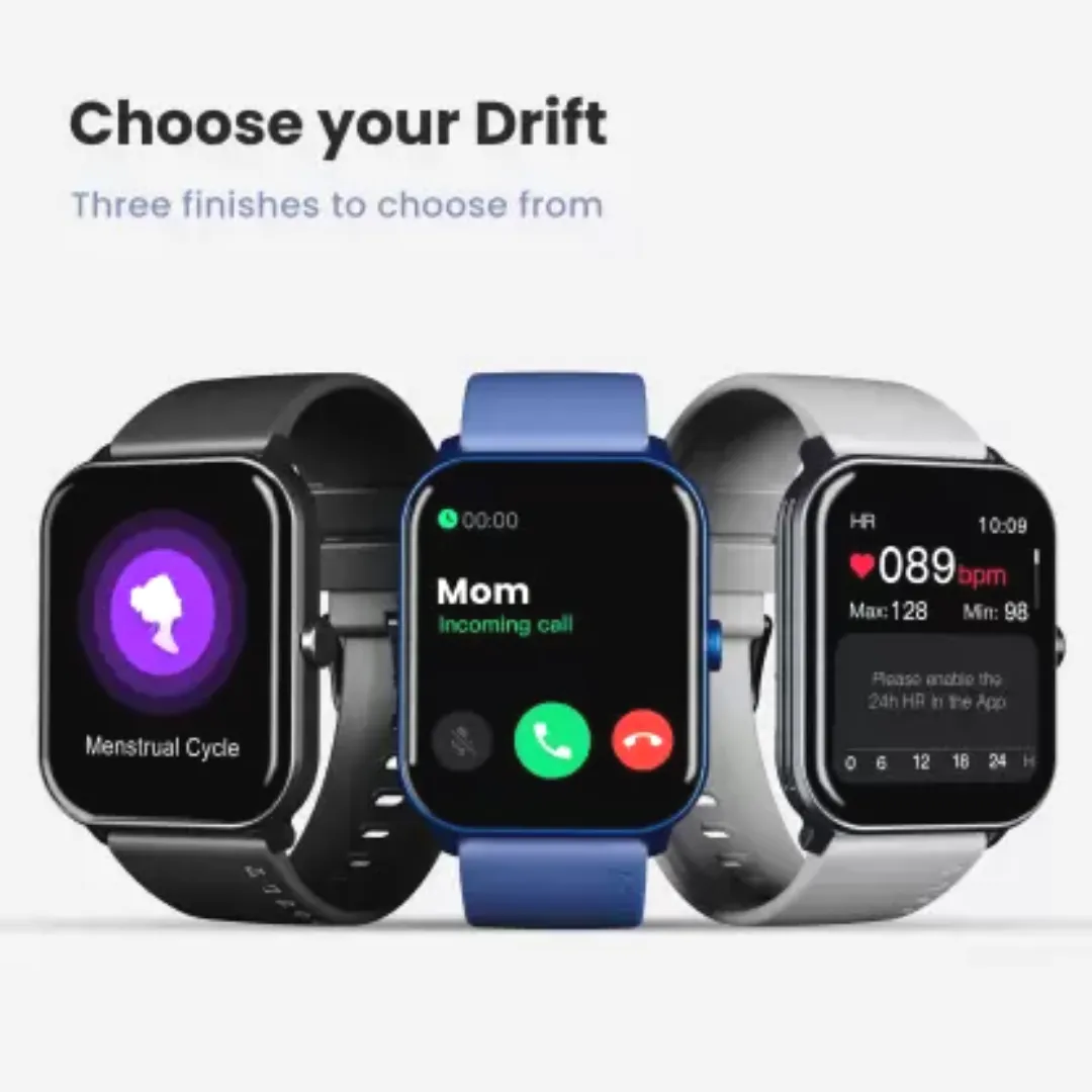 Boult Drift Bluetooth Calling, 1.69inch HD Display Smartwatch